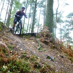 Mountain biking surrey