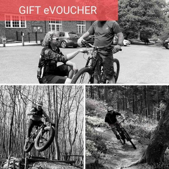 mountain biking skills coaching gift voucher mtb coaching surrey hills south downs wales