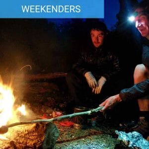 Bikepacking weekend Intro wild camping guided rides south downs bothy biking bivvy biking