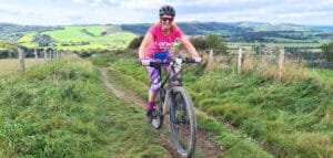 Cycling the south downs way