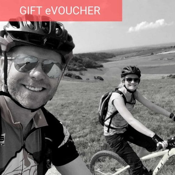 gift voucher for mountain bikers mtb presents surrey hills south downs wales presents