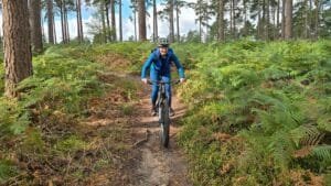 Singletrack Adventure Guided Ride on the Surrey Hills near London