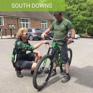 Beginner mountain biking in Brighton guided mtb rides south downs intro to mountain biking brighton worthing off road cycling