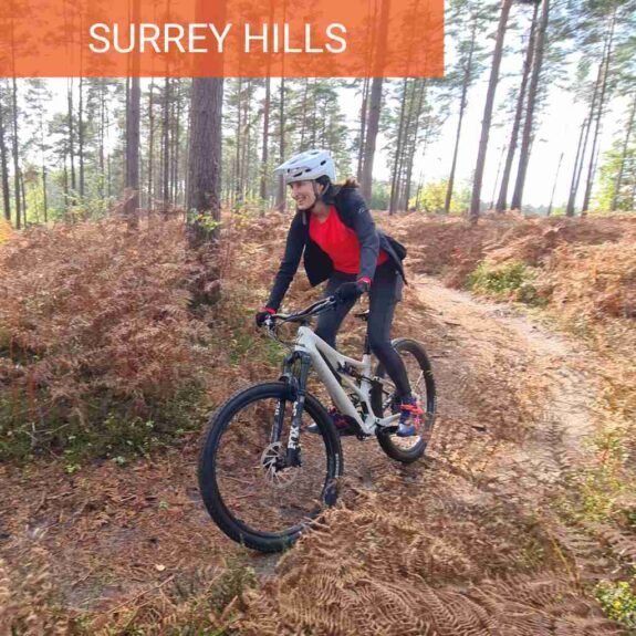 Surrey Hills MTB for beginners taster ride peaslake