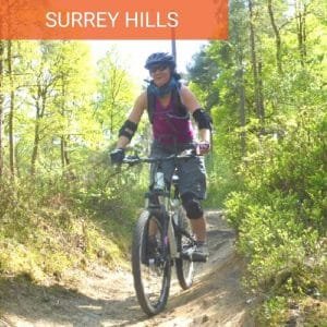 Surrey Hills MTB for Beginners guided mtb rides mountain biking