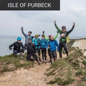 Intro to MTB on the Purbeck Hills guided mtb ride corfe castle old harry rocks