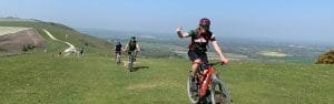Guided mountain biking surrey hills south downs wales peak district lake distirct scotland mtb skills coaching