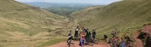 South Wales MTB weekends Mountain Biking the gap afan brecon beacons guided rides
