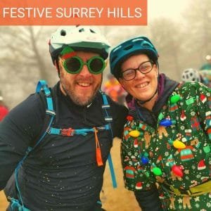 Surrey Hills Christmas MTB Ride Festive Singletrack Guided Ride