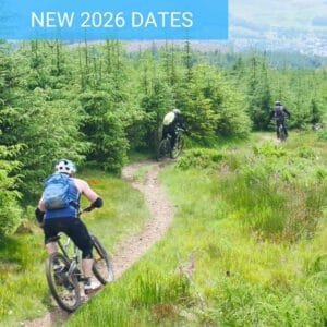 Tweed Valley Enduro Trails during Marmalade MTB's four day moumtain bike holiday from Innerleithen