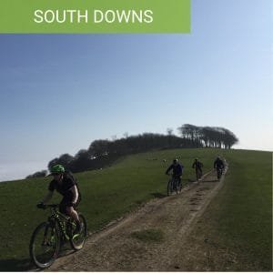South Downs Mountain bike ride guided rides near brighton