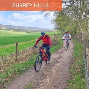 North Downs Cross Country Guided Rides near london