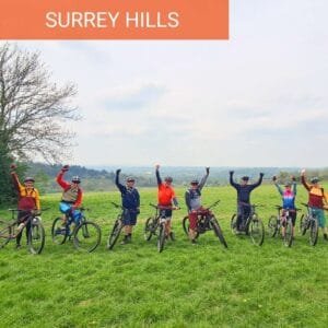 North Downs Cross Country Guided Rides near london