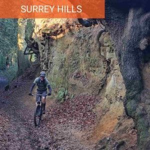 Surrey Hills North Downs Cross Country MTB Guided Ride Mountain Bike Event