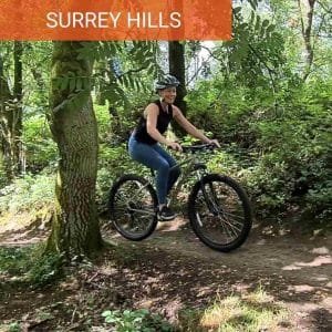 Surrey Hills North Downs Cross Country MTB Guided Ride Mountain Bike Event
