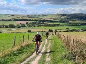 Guided rides on the South Downs near Arundel London Sussex South East Cycling events