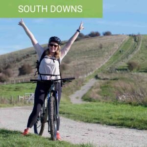 Beginner mountain biking near Arundel West Sussex Bike hire from Riverside South Downs