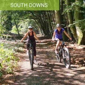 Beginner mountain biking near Arundel West Sussex Bike hire from Riverside South Downs