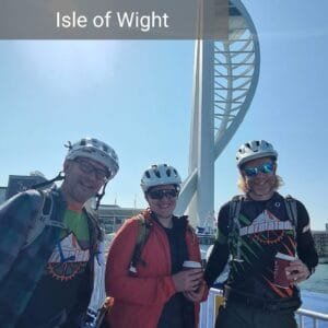 Mountain bike across the isle of wight