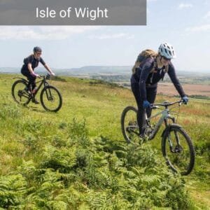 Mountain bike across the isle of wight