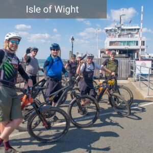 Mountain bike across the isle of wight