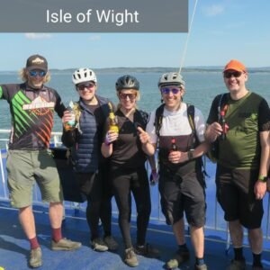 Mountain bike across the isle of wight