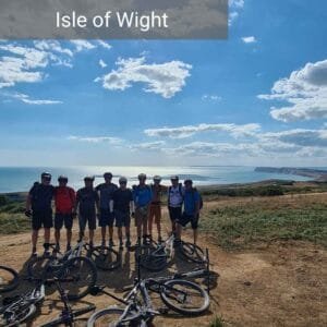 Mountain bike across the Isle of Wight guided mtb ride events