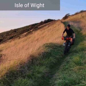 Mountain bike across the Isle of Wight guided mtb ride events
