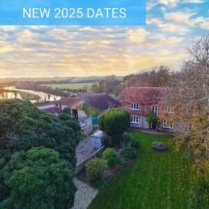 Active cycling retreat close to london on the south downs in east sussex at the Saltmarsh Farmhouse