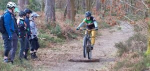 Coach and Ride Jumps and Drops with Marmalade MTB on the Surrey Hills near London