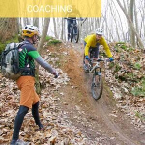 Mountain bike skills coaching on the surrey hills for intermediate and advanced riders