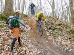 MTB events on the Surrey Hills near London Advanced skills coaching