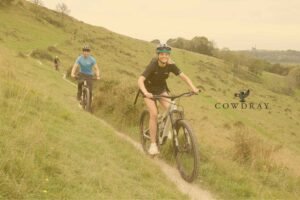 Cowdray Estate mountain biking near Midhurst on the South Downs