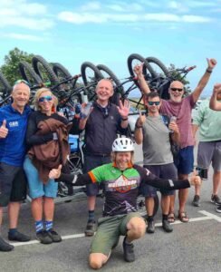 Isle of wight corporate event cycling mountain biking