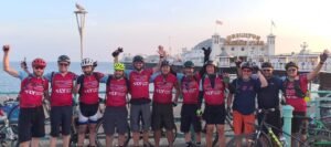 Charity challenge corporate event london to brighton cycling