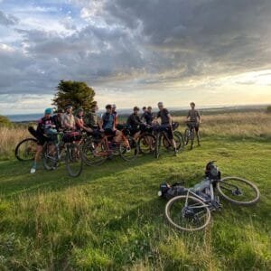 Mason Cycles bikepacking trip to Knepp estate on the south downs