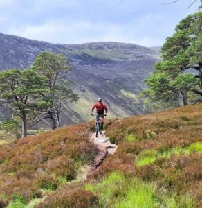 Cairngorm Torridon Scotland mountain bike trip