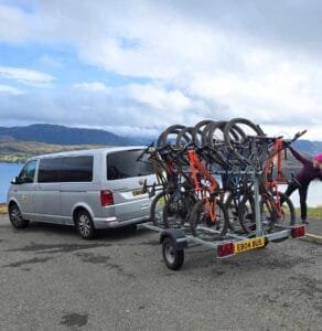 Cairngorm Torridon Scotland mountain bike trip