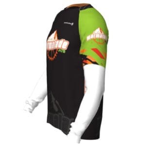 Custom Endura mountain biking jersey Marmalade MTB short sleeve