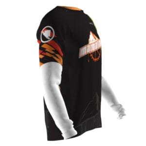 Custom Endura mountain biking jersey Marmalade MTB short sleeve