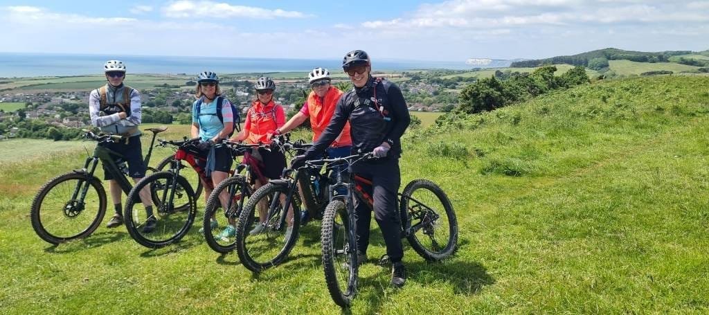 Mountain bike across the Isle of Wight guided mtb ride events