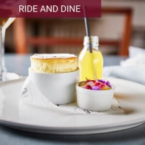 Goodwood Ride and Dine at the Farmer, Butcher, Chef restaurant. Active retreat close to London