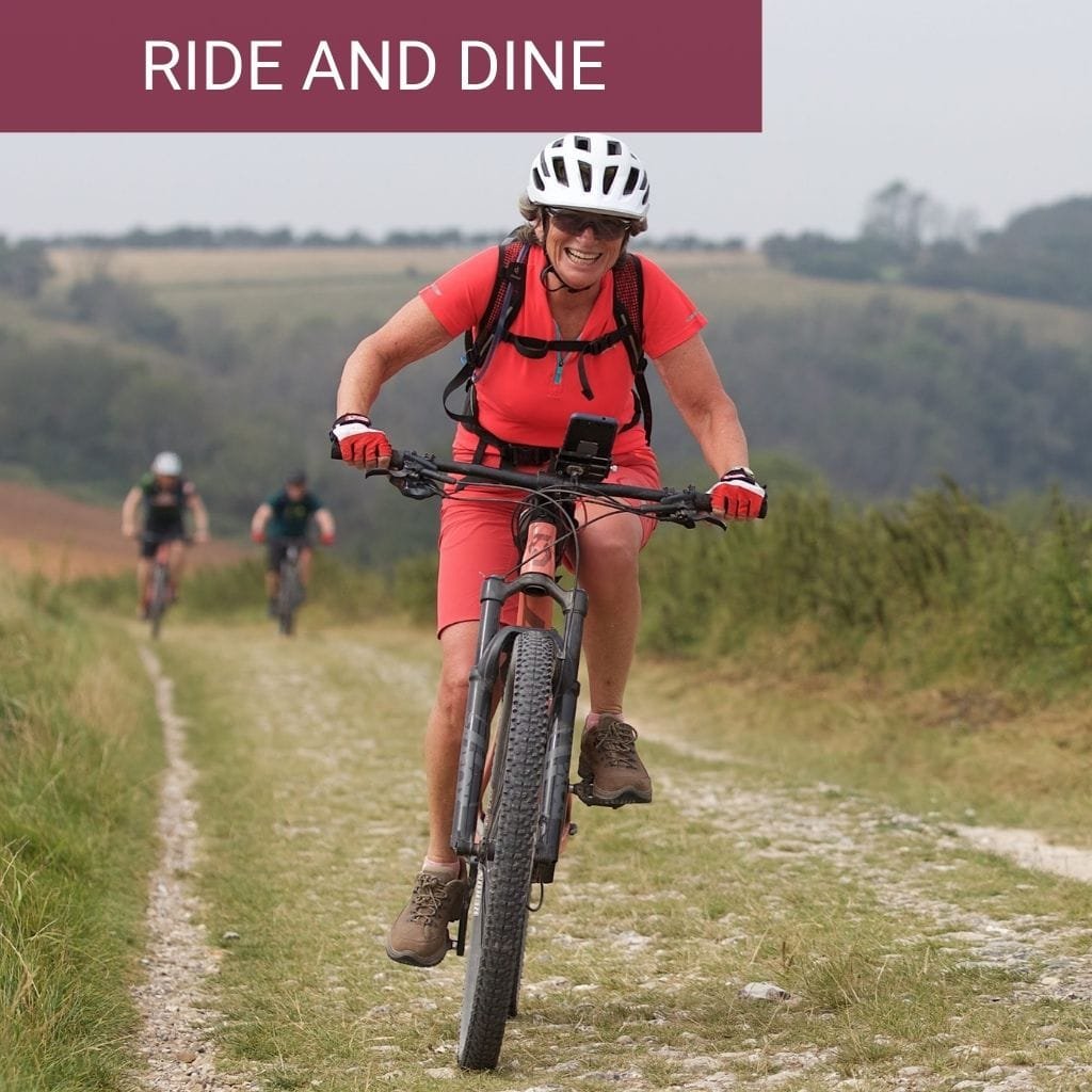 Goodwood Ride and Dine at the Farmer, Butcher, Chef restaurant. Active retreat close to London