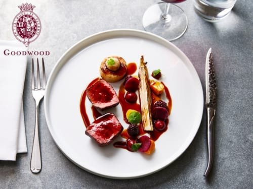 Goodwood Ride and Dine at the Farmer, Butcher, Chef restaurant. Active retreat close to London