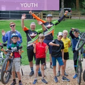 Mountain bike stayover camp on the Surrey Hills with Marmalade MTB