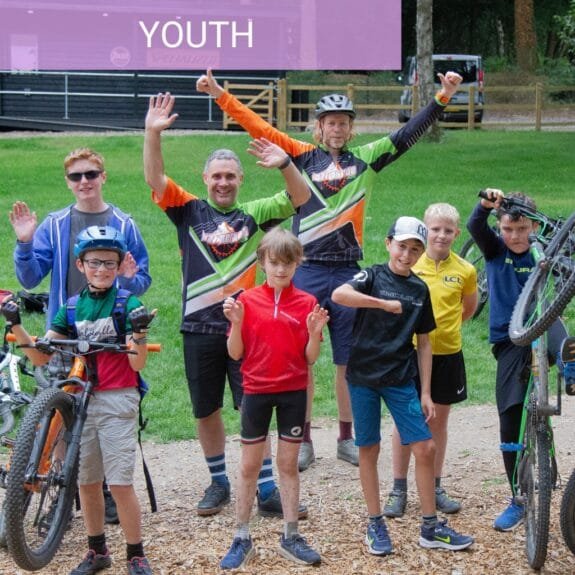 Mountain bike stayover camp on the Surrey Hills with Marmalade MTB