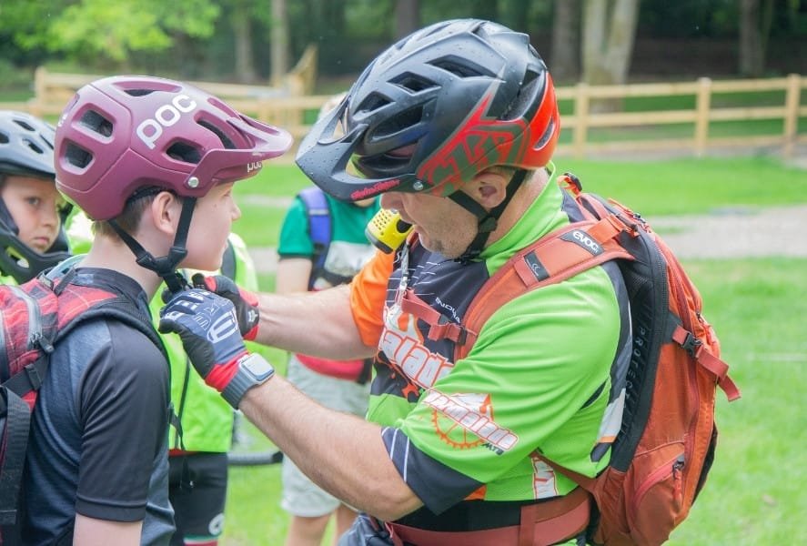 Fully qualified, insured and DBS checked mountain bike guides and instructors for the Surrey Hills for kids' rides.