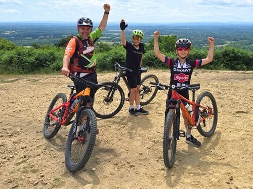 Why mountain biking is great for kids blog close to London and the Surrey Hills