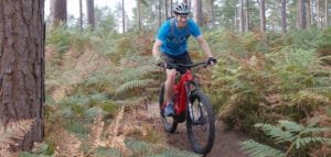 Surrey Hills MTB weekender near London. Two day trip trail riding and cross-country mountain biking