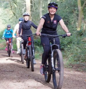 Surrey Hills MTB weekender near London. Two day trip trail riding and cross-country mountain biking